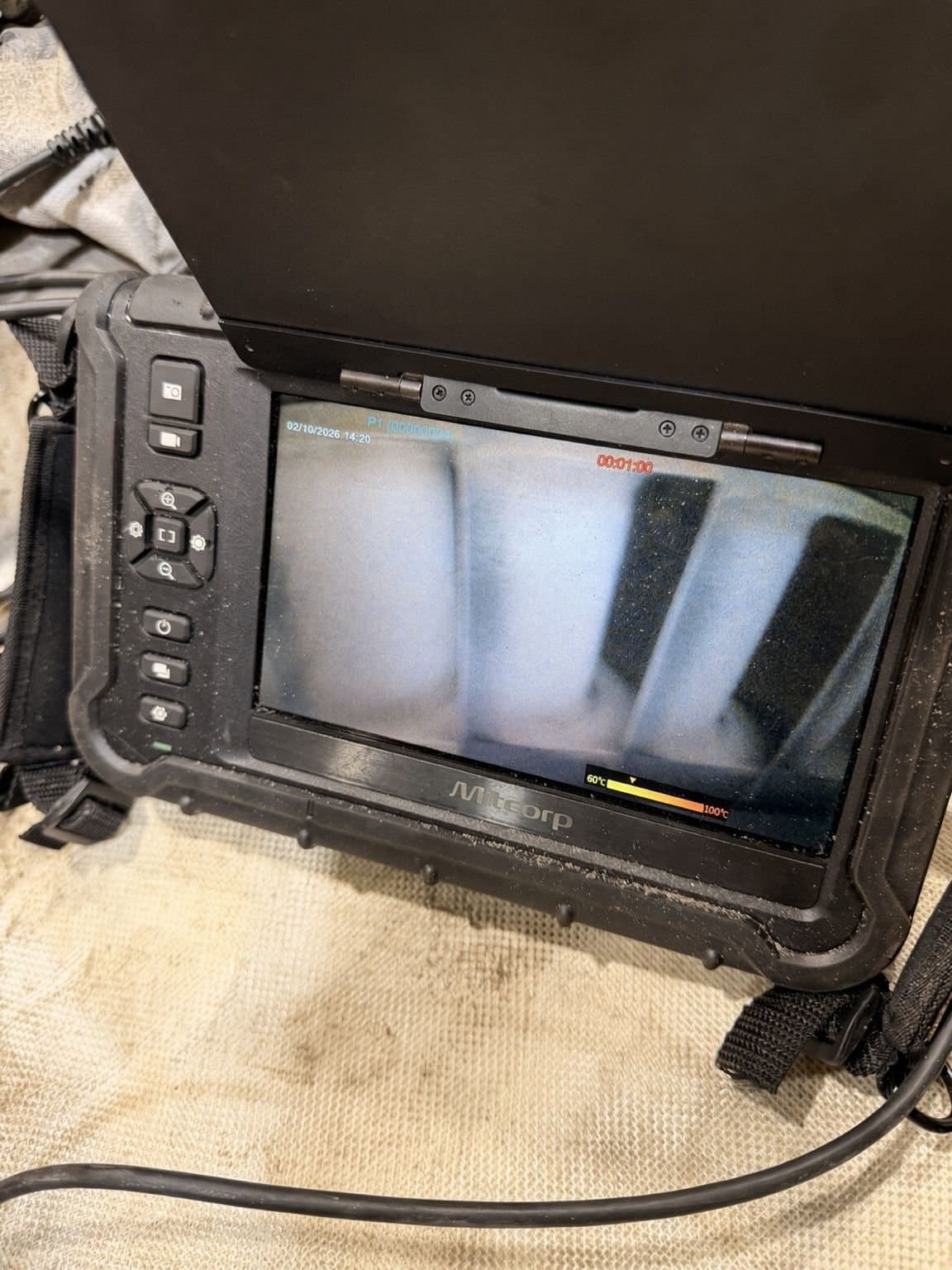 Internal image of the component on the Mitcorp X2000 screen