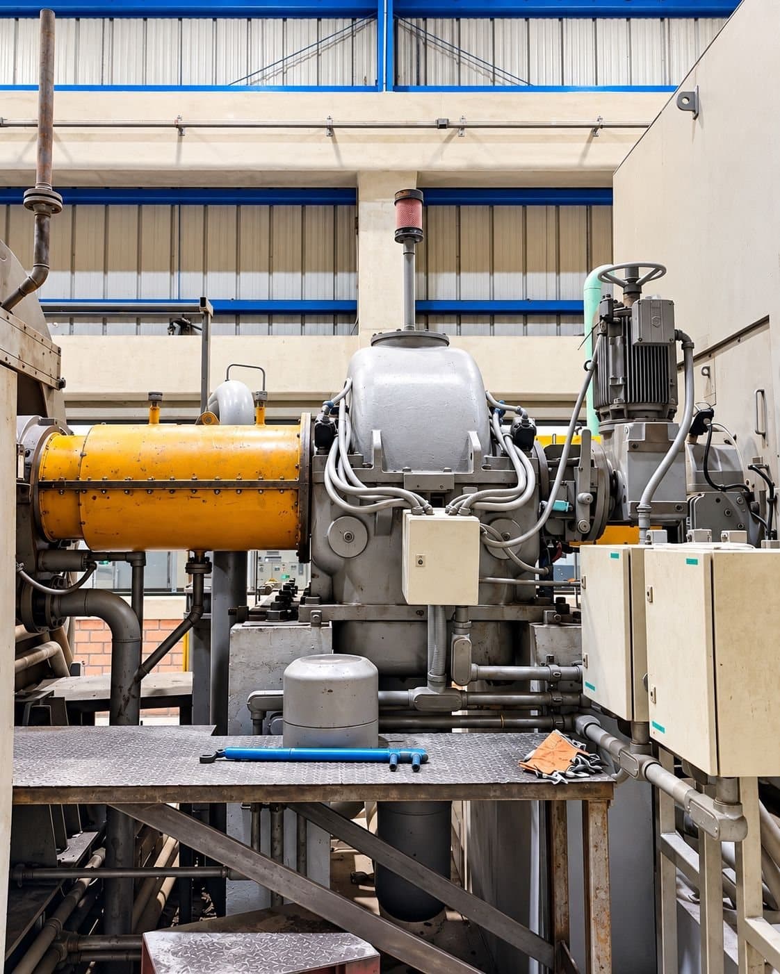 Equipment at the agro-industrial plant