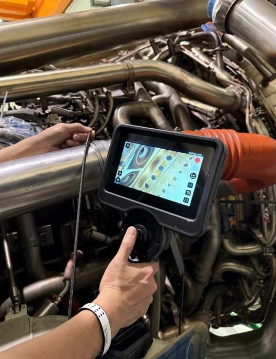 Engine inspection with the X3000